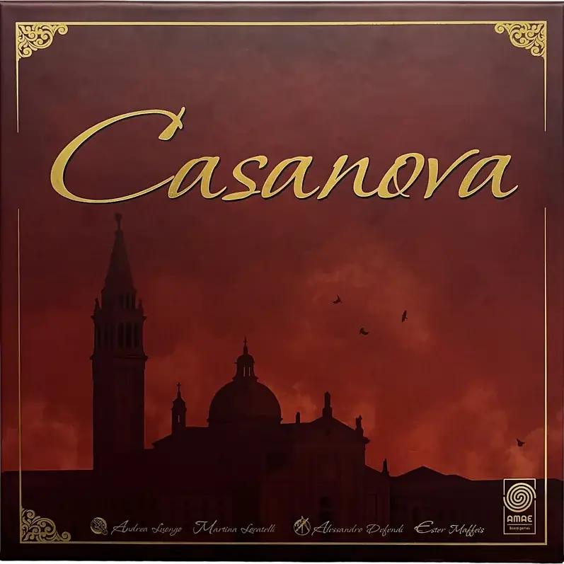 La copertina illustrata di Casanova